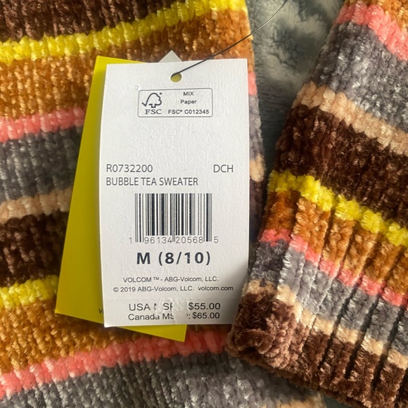 Volcom Bubble Tea sweater - Picture 7 of 9